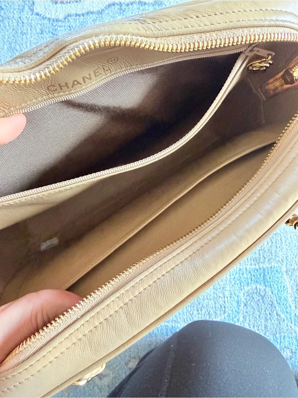 Vintage Chanel camera bag